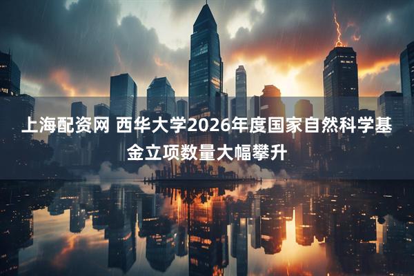上海配资网 西华大学2026年度国家自然科学基金立项数量大幅攀升